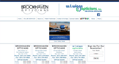 Desktop Screenshot of brookhavenopticians.com